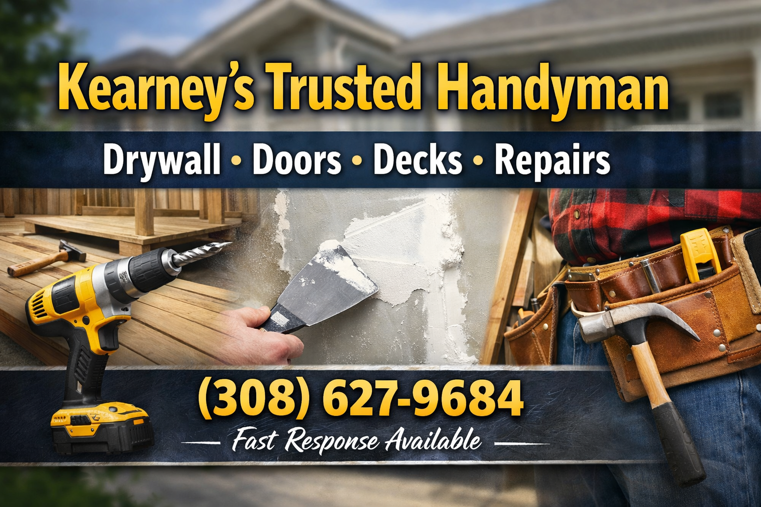 Handyman project completed in Kearney Nebraska